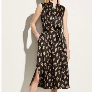 Vince dandelion print dress